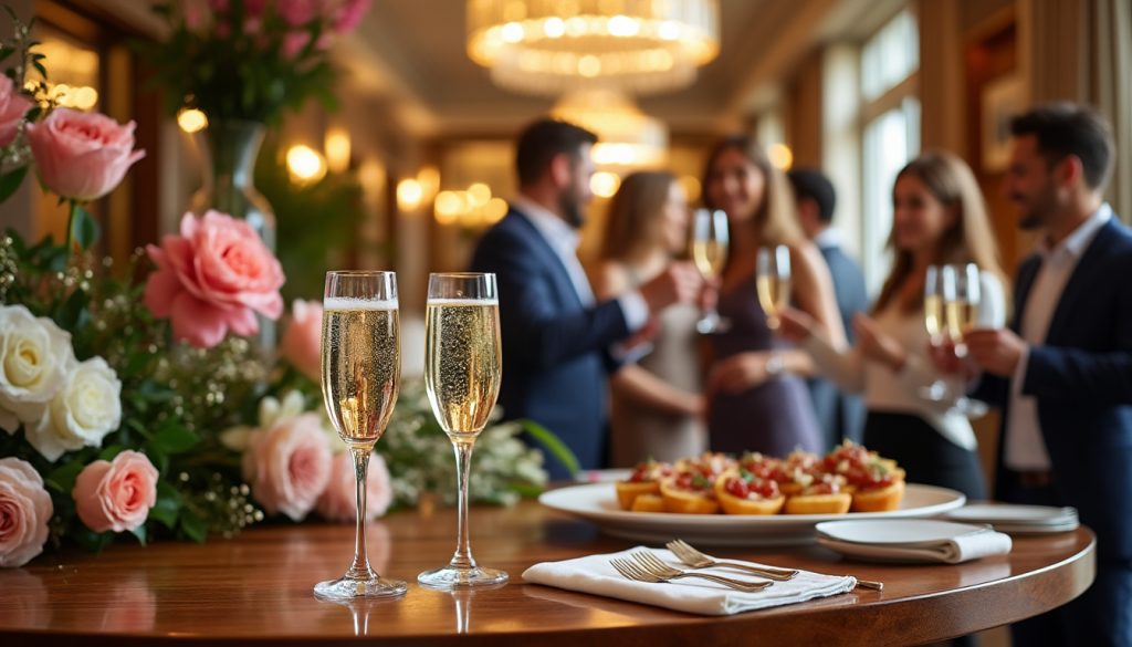 découvrez comment organiser une soirée d'entreprise réussie avec du champagne : conseils pratiques, astuces d'accords et idées d'animations pour un événement inoubliable.