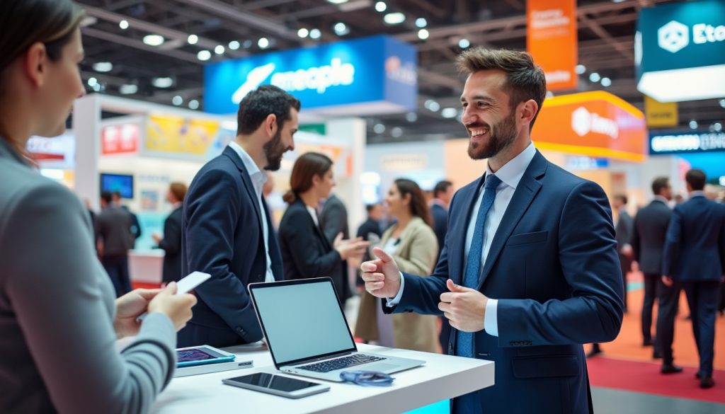 découvrez comment les foiires et salons professionnels permettent aux entreprises d’augmenter leurs ventes, de rencontrer de nouveaux clients et de développer leur réseau professionnel grâce à des stratégies efficaces et des opportunités uniques.