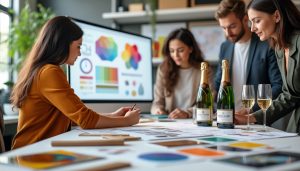 découvrez les métiers du design spécialisés dans le packaging de champagne : créatifs, techniques et innovants, ces professionnels imaginent et réalisent des emballages attractifs pour sublimer les grandes maisons de champagne.