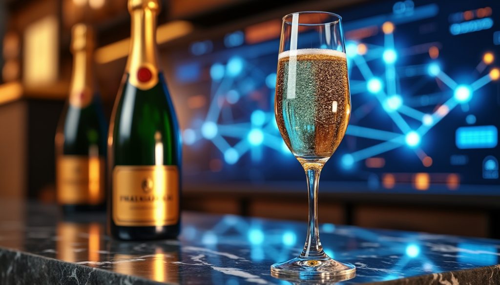 découvrez comment la technologie blockchain révolutionne la traçabilité dans l’univers du champagne, assurant authenticité, transparence et confiance pour les producteurs et les consommateurs.