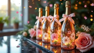 découvrez des idées originales pour personnaliser une bouteille de champagne et offrez un cadeau unique et élégant qui marquera toutes les occasions spéciales.