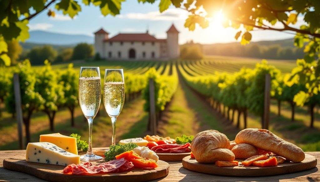 découvrez nos circuits touristiques gourmands alliant dégustation de champagne et découverte des saveurs gastronomiques régionales pour une expérience unique.