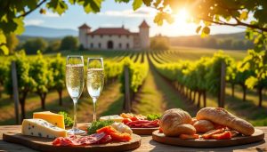 découvrez nos circuits touristiques gourmands alliant dégustation de champagne et découverte des saveurs gastronomiques régionales pour une expérience unique.